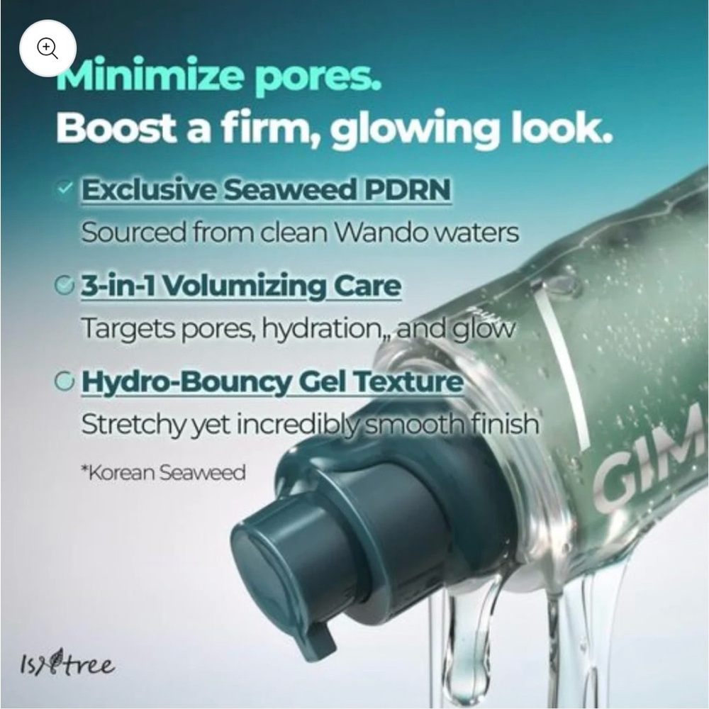 ISNTREE GIM PDRN HYDRO BOUNCY AMPOULE - BRAND NEW in the box!